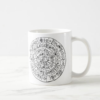 Phaistos disc coffee mug