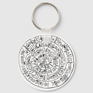 Phaistos disc keychain