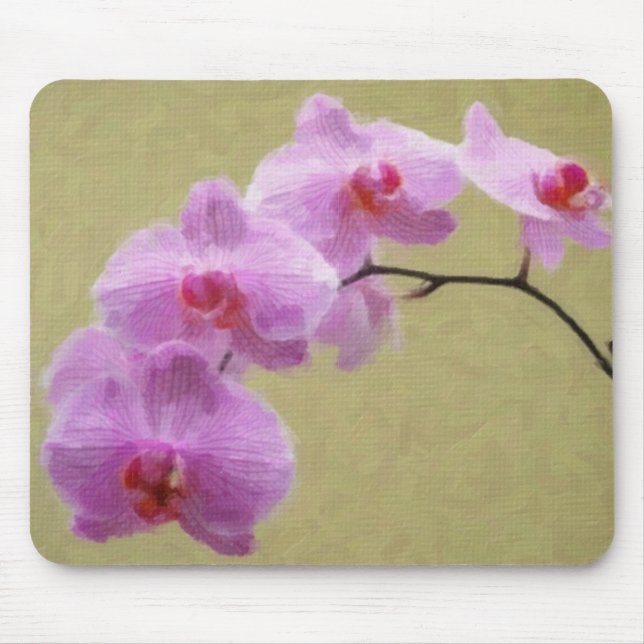Phalaenopsis Orchid Mouse Pad (Front)