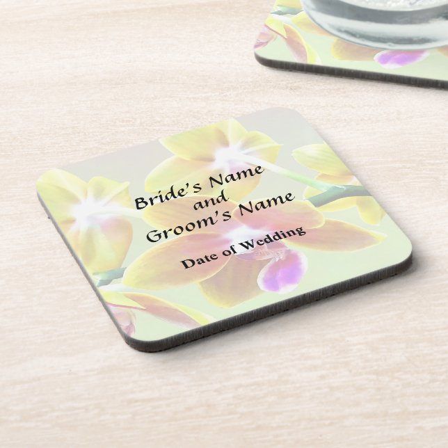 Phalaenopsis Orchid Taida Pride Cupid Coaster (Left Side)