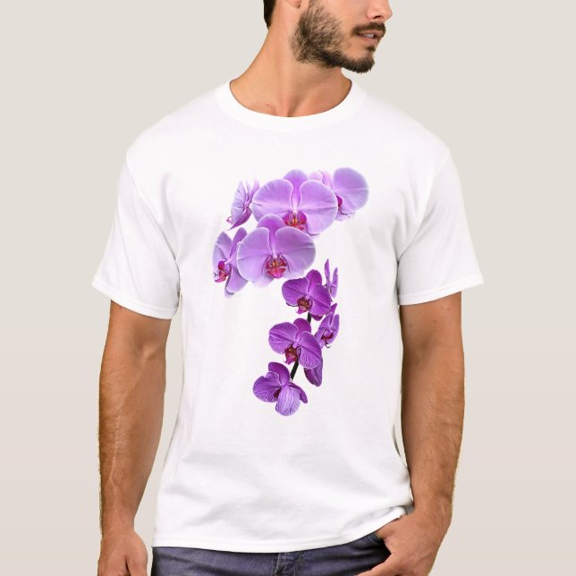 Phalaenopsis Orchids Large and Small T-Shirt (Front)