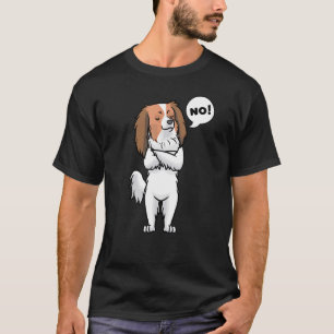 Phalène Moth Eared Toy Spaniel Stubborn Dog T-Shirt