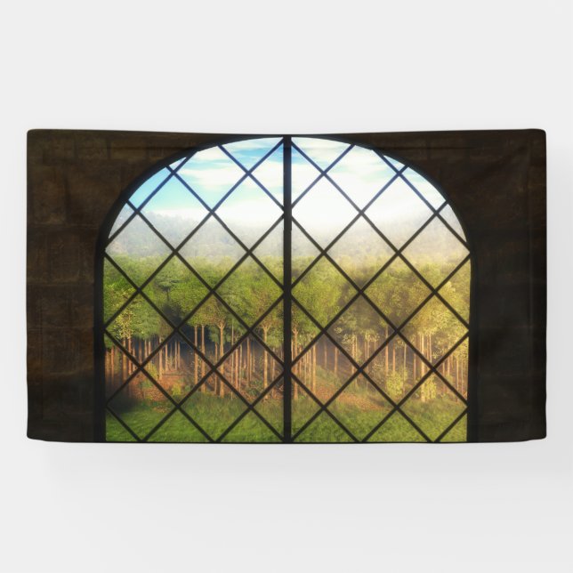 Phantastes : Bannière des frontières des terres fé (Horizontal)