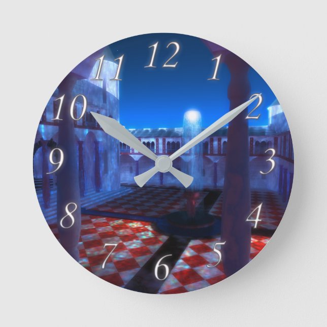 Phantastes: Courtyard of the Palace Clock (Front)