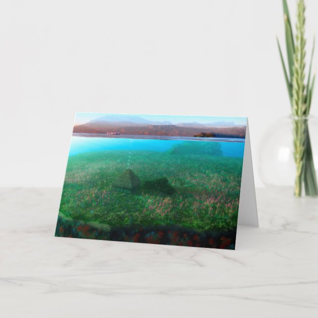 Phantastes : La Carte de Cottage Island (Devant)