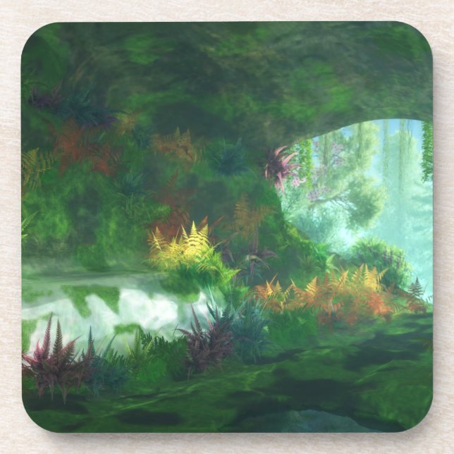 Phantastes: Lady of the Marble Cork Coasters (Front)