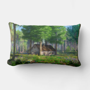 Phantastes: The Forest Cottage Pillow