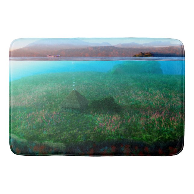 Phantastes: The Island Cottage Bathmat (Front)