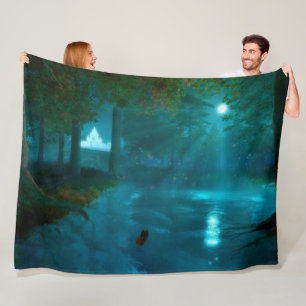 Phantastes: To the Fairy Palace Fleece Blanket