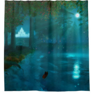 Phantastes: To the Fairy Palace Shower Curtain