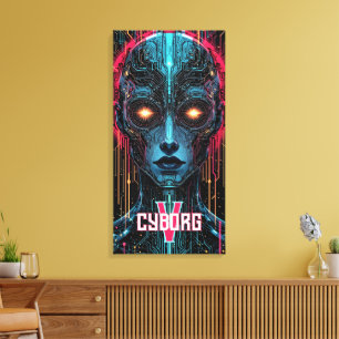 Phantom Circuitry Canvas Print