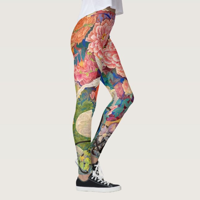 Phantom Flower Carriage Nihonga Leggings (Right)