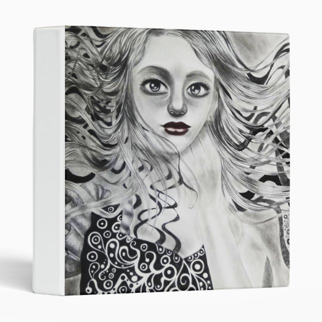 Phantom Girl Drawing Binder (Front/Spine)