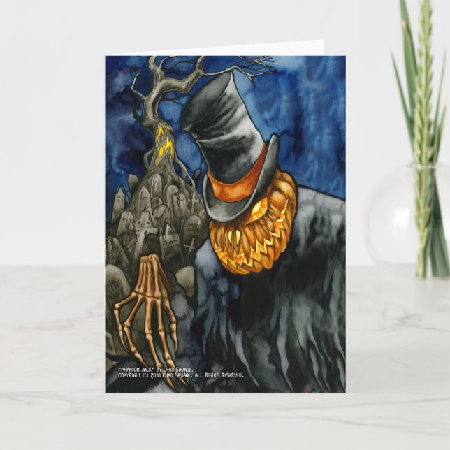 Phantom Jack Greeting Card (Front)