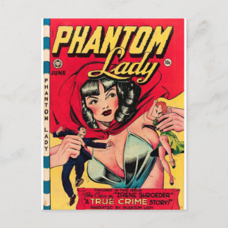 phantom Lady 1 Postcard