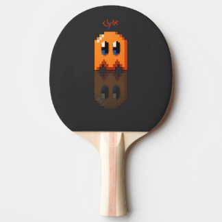 phantom orange personal name pacMan black Ping Pong Paddle