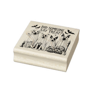 Phantom Pack on Patrol Rubber Stamp
