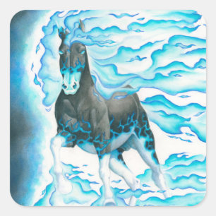 Phantom Steed 2.0 Square Sticker