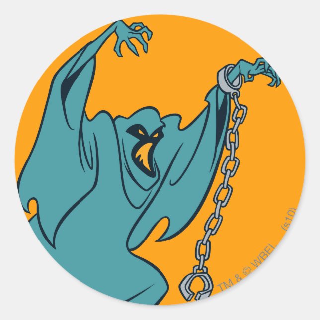 Phantom Villain Classic Round Sticker (Front)