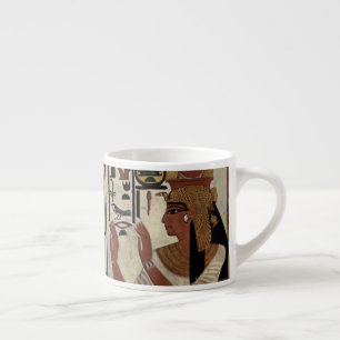Pharaoh Ancient Egypt Tomb mural graffiti Artwork Espresso Cup