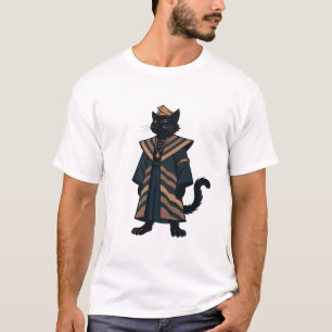 Pharaoh Black Cat Coffee T-Shirt 