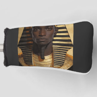 Pharaoh Energy — Ancient African King Modern Art Golf Head Cover