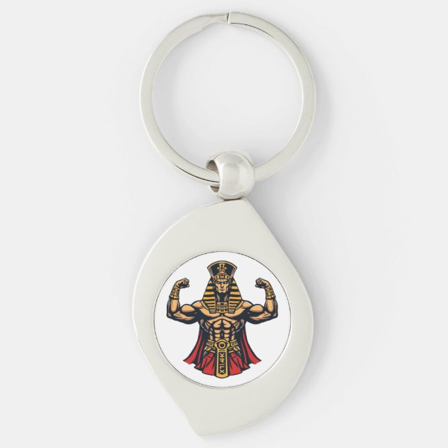 Pharaoh Flex Keychain (Front)