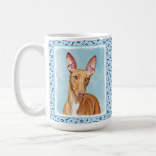 Pharaoh Hound Painting - Cute Original Dog Art Coffee Mug