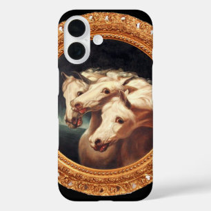 Pharaoh’s Chariot Horses iPhone 16 Case