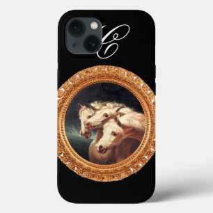 Pharaoh’s Chariot Horses Monogram iPhone 13 Case