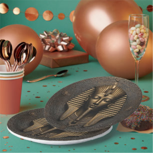 Pharaoh’s Feast Paper Plates – Luxury & Mystery