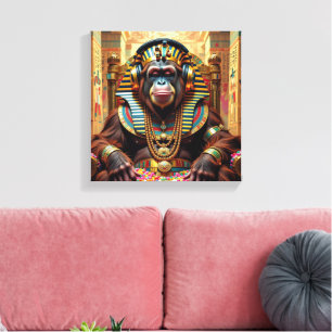 PHARAOH TUT-ORANGUTAN 2 CANVAS PRINT