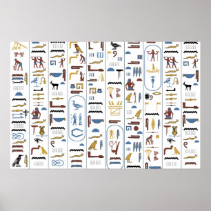 Pharaoh (White Background) Poster