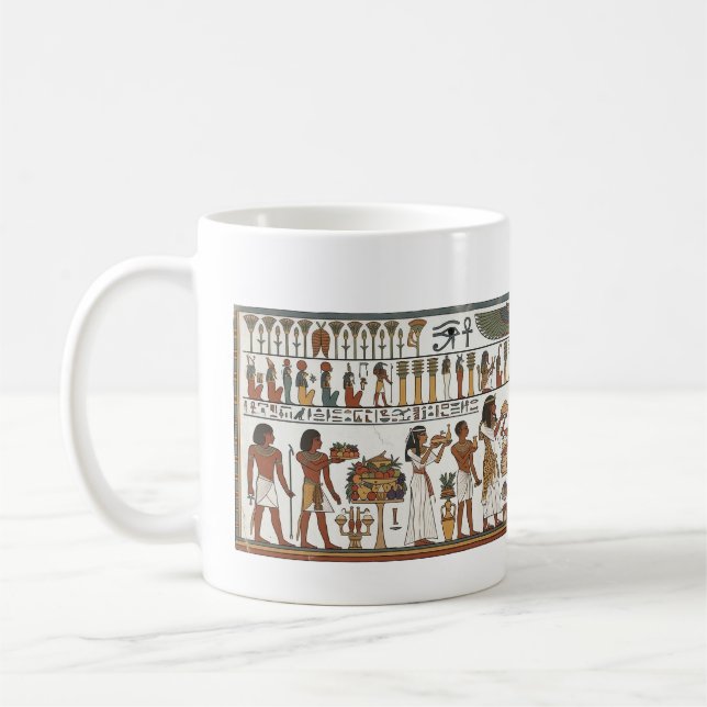 Pharaoh's breakfest coffee mug (Left)
