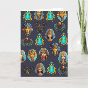 Pharaoh's Legacy: Antique Egyptian Patterns Card
