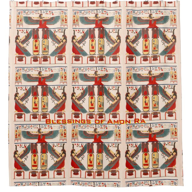 Pharaohs Tomb Hieroglyphics - Amon Ra Blessings (Front)