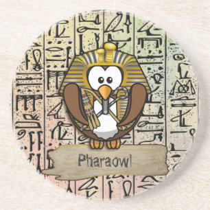 Pharaowl home decor coaster