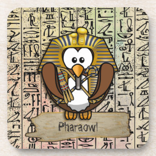 Pharaowl home decor coaster