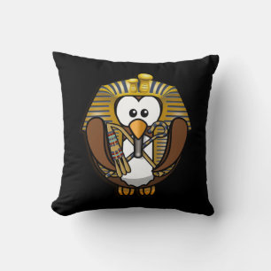 pharaowl throw pillow