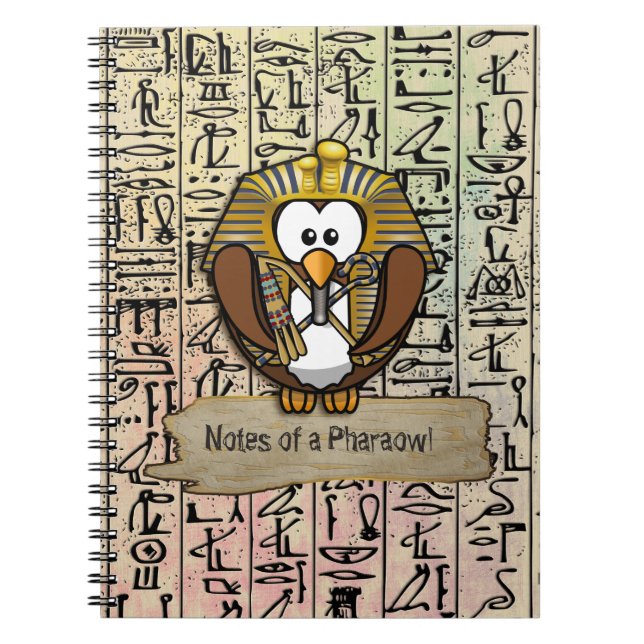 Pharaowls papershop notebook (Front)