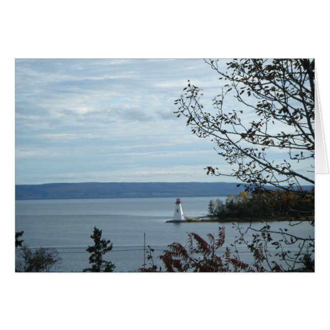 Phare à Baddeck (Devant horizontal)