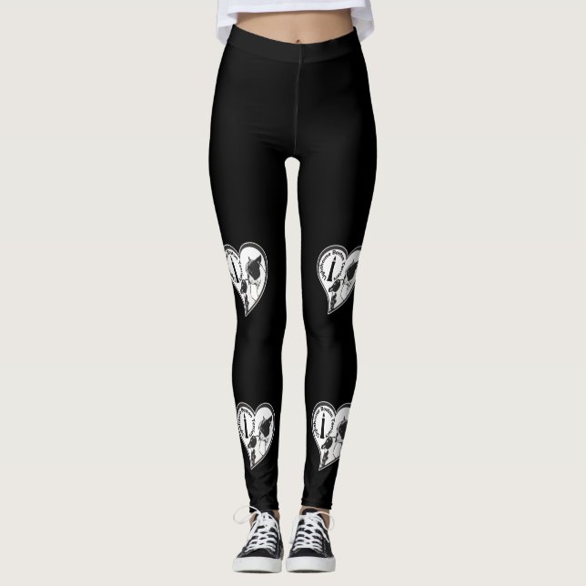 Phare Boston Terriers Leggings (Devant)