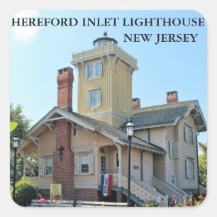 Phare d'admission de Hereford, autocollants de New