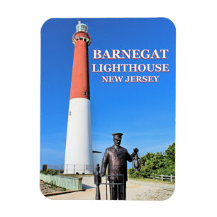 Phare de Barnegat, New Jersey - Magnet photo