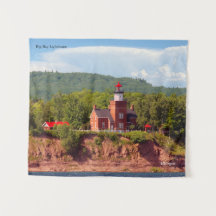 Phare de Big Bay de la tapisserie d'eau