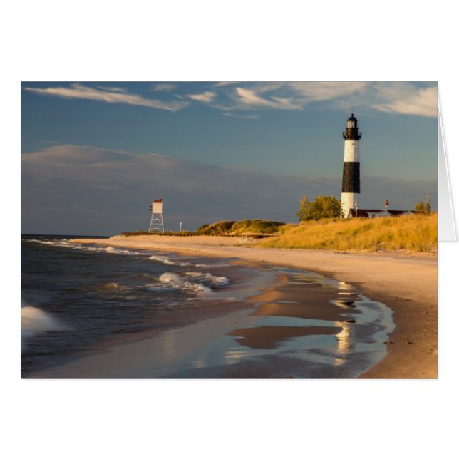 Phare de Big Sable Point sur le lac Michigan 2 (Devant horizontal)