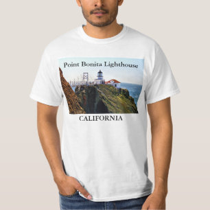 Phare de Bonita de point, T-shirt de la Californie