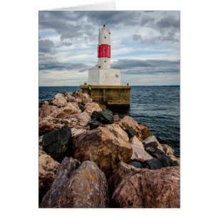 Phare de brise-lames de Presque Isle Harbour