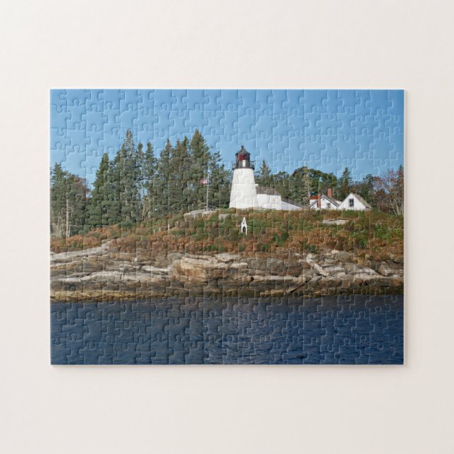 Phare de Burnt Island, Puzzle du Maine (Horizontal)