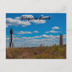Phare de Cape Henry - Carte postale de Virginia Be